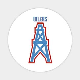 Oilers Houston Tower Magnet